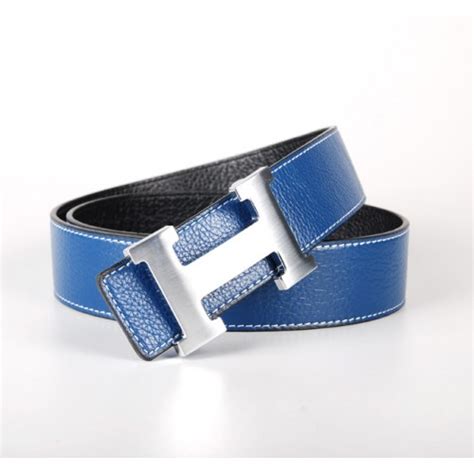 hermes belt blue mens|hermes belt real price.